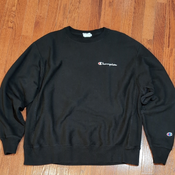 Champion Other - Champion Reverse Weave Crewneck Sweat Shirt Size XL Black